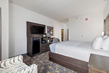 Room, 1 King Bed, Accessible, Non Smoking (Mobility/Hearing, Roll-in Shwr)
