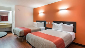 Deluxe Room, 2 Double Beds, Smoking, Refrigerator & Microwave
