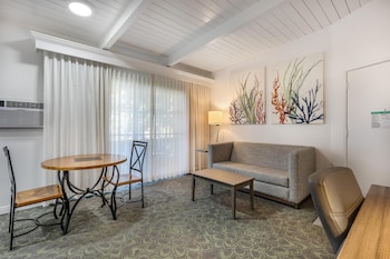 Suite, 1 King Bed, Kitchen, Poolside (Living Room, Full Kitchen)