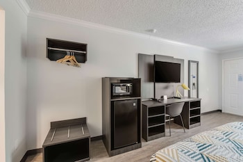 Deluxe Room, 1 King Bed, Non Smoking, Refrigerator & Microwave