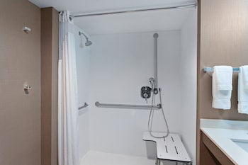 Standard Room, 1 Queen Bed, Roll-in Shower (Mobility Accessible)