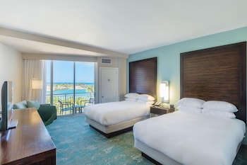 Premium Room, 2 Double Beds, Balcony, Ocean View (Beach Wing)