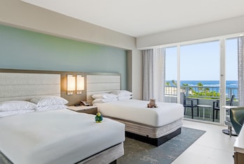 Family Room, Multiple Beds, Balcony, Garden View