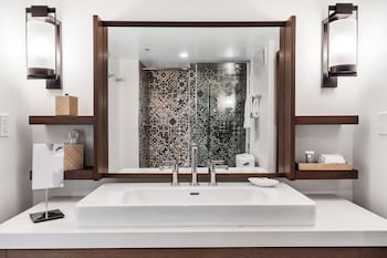 Junior Suite, 1 Queen Bed, Accessible (Mobility & Hearing, Roll-In Shower)