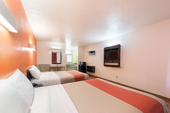 Standard Room, 2 Queen Beds, Non Smoking, Refrigerator & Microwave