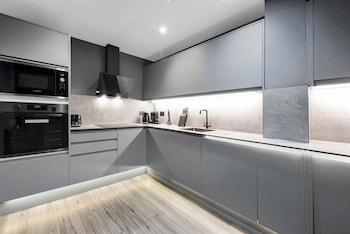 Apartment, Multiple Beds, Kitchen