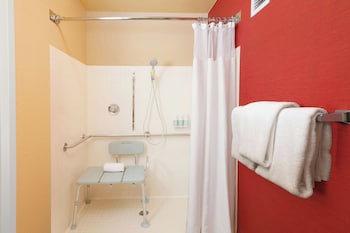 Suite, 1 King Bed with Sofa bed (Mobility/Hearing Access, Roll-In Shwr)