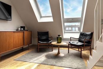 Penthouse with Balcony