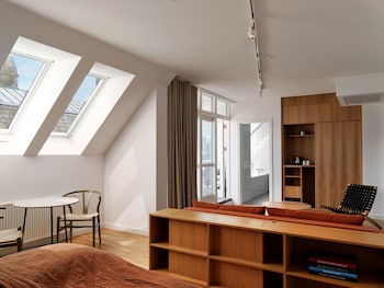 Penthouse with Balcony