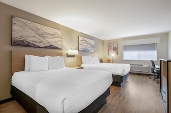 Standard Room, 2 Queen Beds, Non Smoking, Refrigerator & Microwave