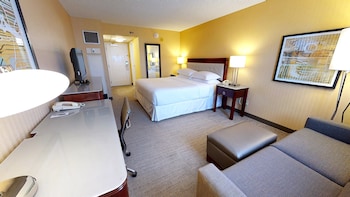 Room, 1 King Bed with Sofa bed (Hearing Accessible)