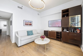 Superior Suite, Multiple Beds, Courtyard View (1 Bedroom Suite W/ 2 Queens and Sofa)
