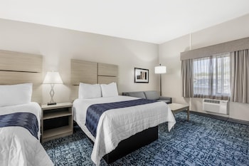 Standard Room, 2 Queen Beds, Non Smoking, Refrigerator & Microwave