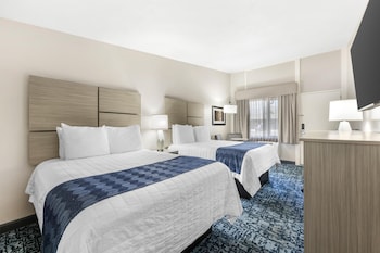 Standard Room, 2 Queen Beds, Non Smoking, Refrigerator & Microwave