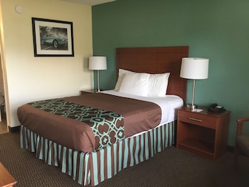 Standard Room, 1 Queen Bed, Smoking, Refrigerator & Microwave