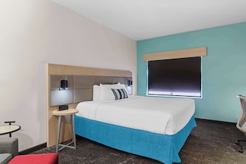 Standard Room, 1 King Bed, Accessible, Refrigerator & Microwave (Walk-in Shower)