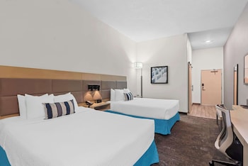 Standard Room, 2 Queen Beds, Accessible, Refrigerator & Microwave (Walk-in Shower)