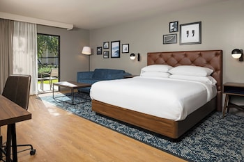 Room, 1 King Bed with Sofa bed, Hearing Accessible