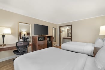 Standard Room, 2 Queen Beds, Non Smoking, Refrigerator & Microwave