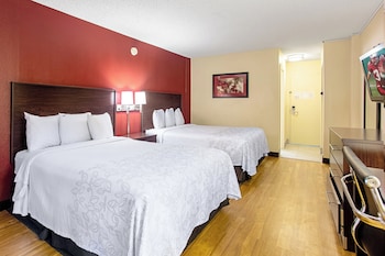 Premium Room, 2 Double Beds (Upgraded Bedding & Snack, Smoke Free)