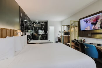 Standard Room, 1 King Bed, Non Smoking, Jetted Tub (Walk-in Shower)