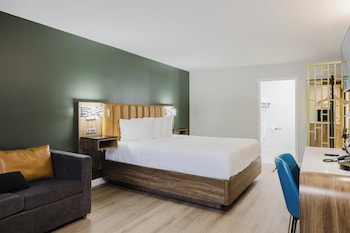 Standard Room, 1 King Bed, Non Smoking, Refrigerator & Microwave (Shower Only;with Sofabed)