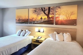 Double Room, 2 Double Beds, Smoking