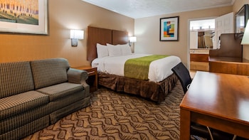 Standard Room, 1 King Bed, Accessible, Refrigerator & Microwave (Exterior Access)