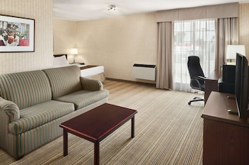 Suite, 1 King Bed, Refrigerator & Microwave