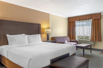 Suite, 1 King Bed, Non Smoking, Refrigerator & Microwave (Larger Room;with Sofabed)