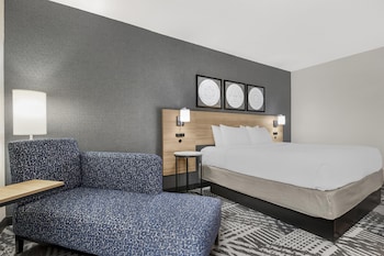 Standard Room, 1 King Bed, Non Smoking, Refrigerator & Microwave