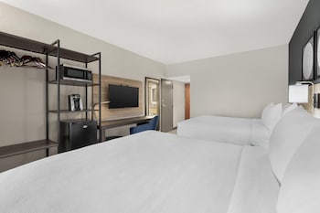 Standard Room, 2 Queen Beds, Non Smoking, Refrigerator & Microwave