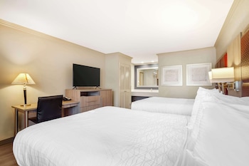 Standard Room, 2 Queen Beds, Non Smoking, Refrigerator & Microwave