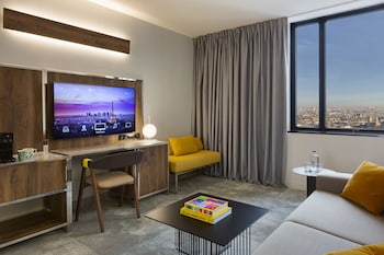 Deluxe Suite, 1 King Bed with Sofa bed (Paris View)
