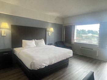 Deluxe Room, 1 King Bed, Smoking, Refrigerator & Microwave