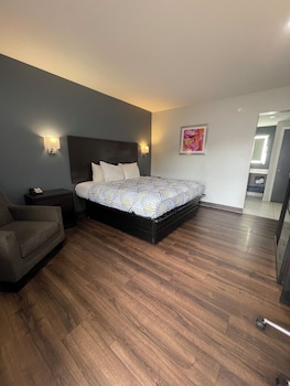 Standard Room, 1 King Bed, Non Smoking, Refrigerator & Microwave