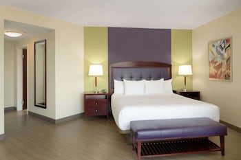One King Bed Corner City-View Room