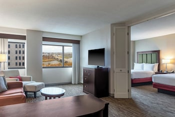Room, 2 Double Beds, River View