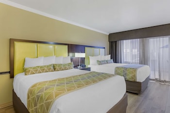 Standard Room, 2 Queen Beds, Non Smoking, Refrigerator & Microwave