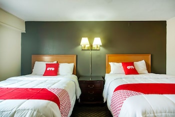Room, 2 Double Beds, Smoking, Kitchen