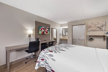 Superior Room, 1 Queen Bed, Accessible, Non Smoking (Roll-In Shower)