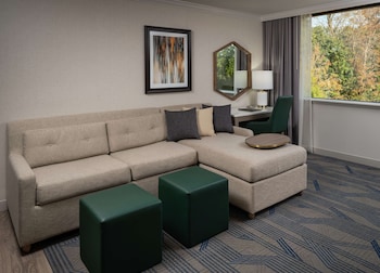 One Queen Bed, Alcove Suite