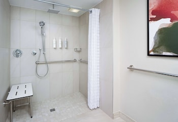 Suite, 1 King Bed, Accessible (Roll in Shower)