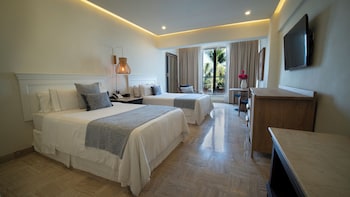 Superior Room, 2 Double Beds, Non Smoking, Partial Ocean View