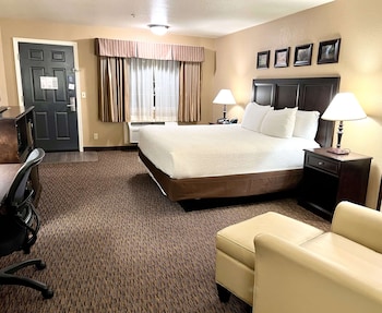 Standard Room, 1 King Bed, Non Smoking, Refrigerator & Microwave (Larger Room)