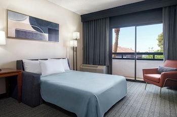 Suite, 1 King Bed with Sofa bed (Hearing Accessible)
