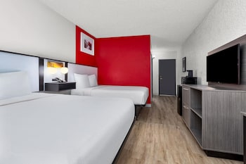 Room, 2 Queen Beds, Mobility Accessible, Non Smoking (Mobility, Roll-in Shower)