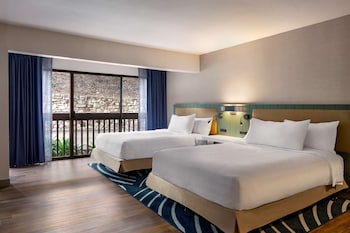 Suite, 2 Queen Beds, Accessible, Bathtub (1 Bedroom with Sofabed)