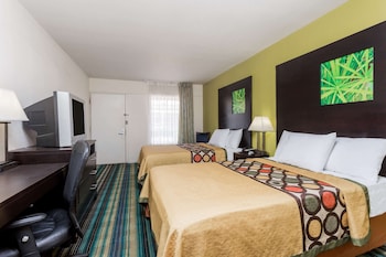 Double Room, 2 Double Beds, Smoking