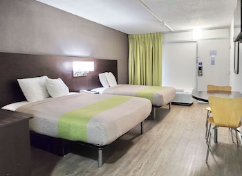 Standard Room, 2 Double Beds, Non Smoking, Refrigerator & Microwave